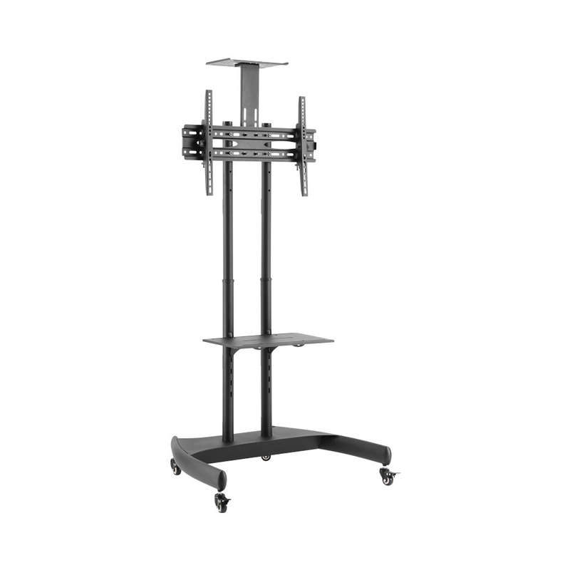 Bracket - Economy Tilt Height-Adjustable Steel Mobile Tv Cart - For 37-70 Flat Panel Tvs