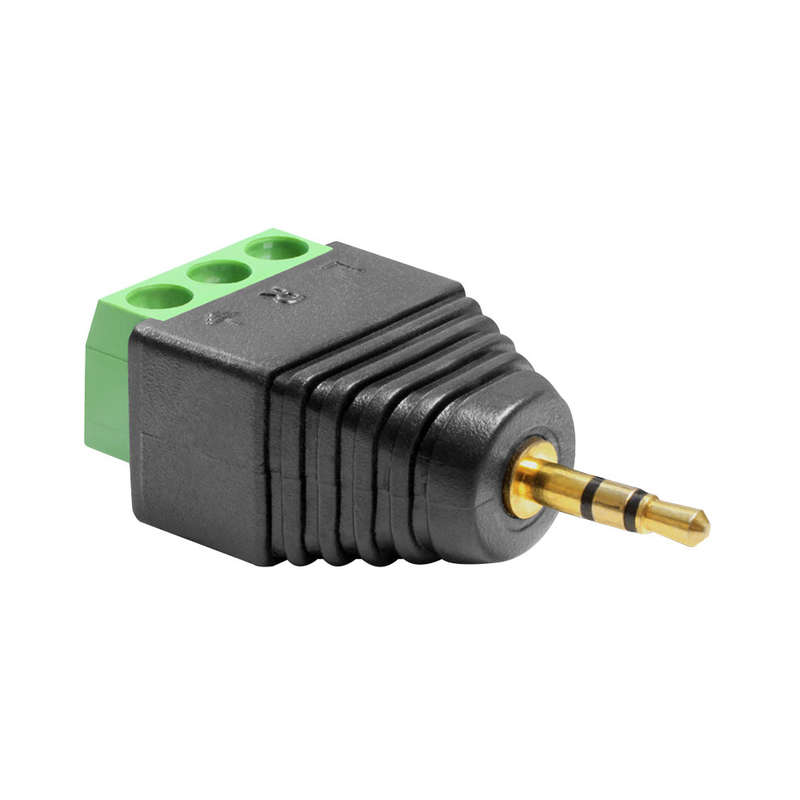 Delock Adapter Stereo Plug 2.5Mm - Terminal Block 3-Pin