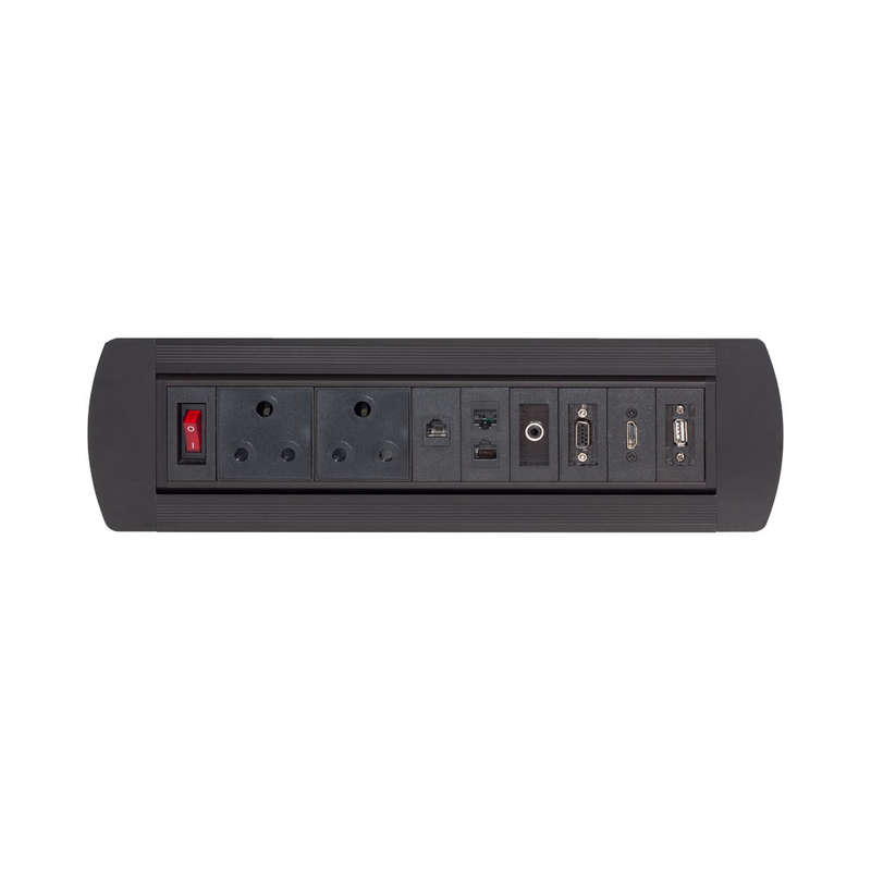 Manual Flipping Desktop Socket