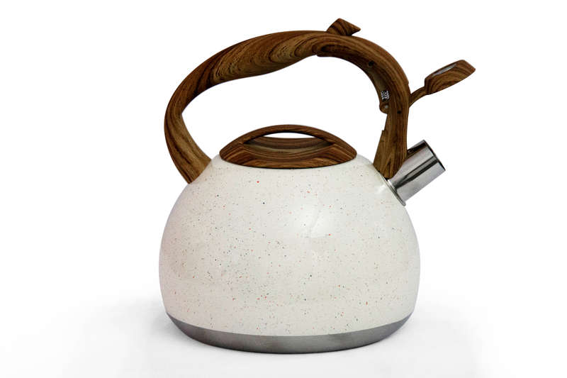Fine Living Stove Top Kettle 2.8L - Matte White
