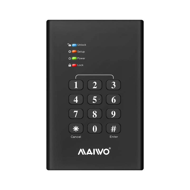 Maiwo Keypad Security Hdd Enclosure (K2568Kpa)