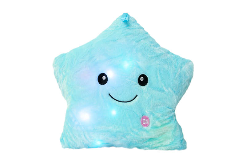 Jeronimo - Twinkle Little Star LED Pillow - Blue