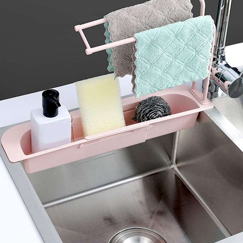 Fine Living Telescopic Storage Drainage Basket - P