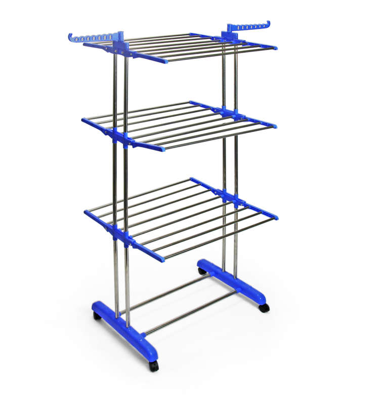 Drying Rack - 3 Layer Multi Hang - Wheels