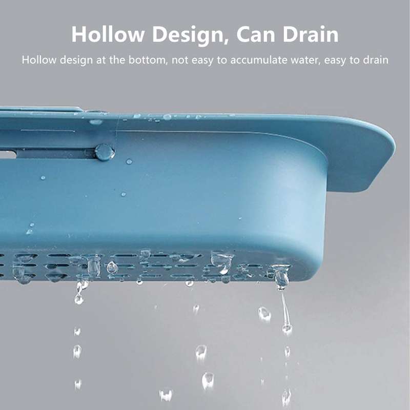 Fine Living Telescopic Storage Drainage Basket - Blu - Buy 1 get 1 Free