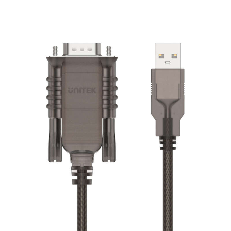Unitek Y-108 Usb2.0 To Db9 Serial Rs232 Converters - 3M