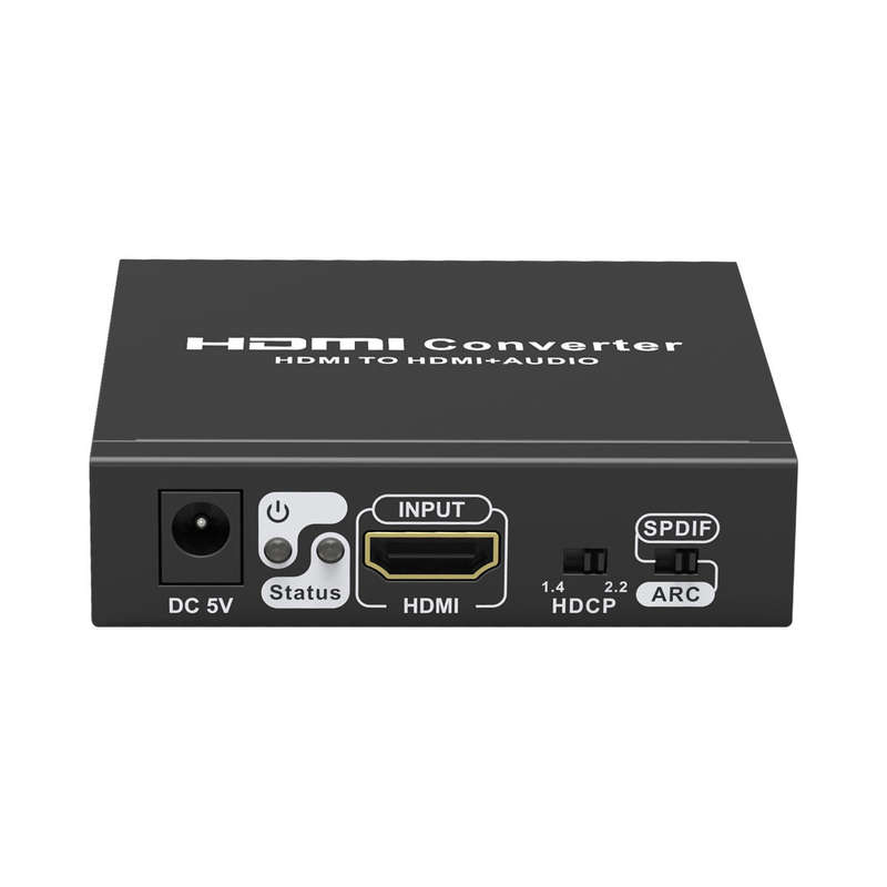 Lenkeng Hdmi2.0 Audio Extractor With Arc And Hdmi Bypass