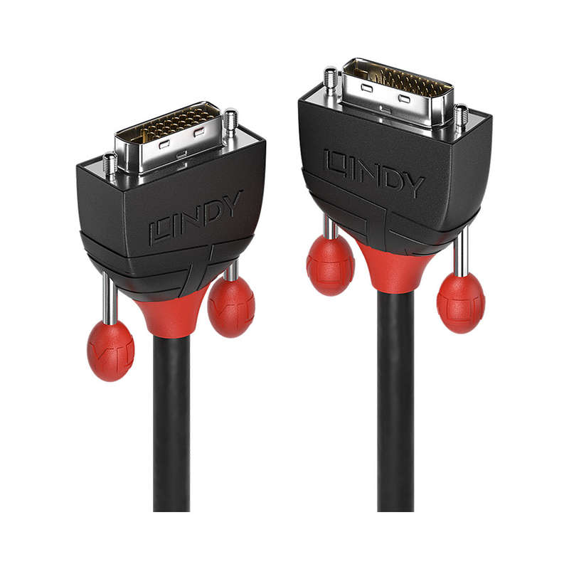 Lindy Dvi-D Dual Link Cable - Black Line - 2M