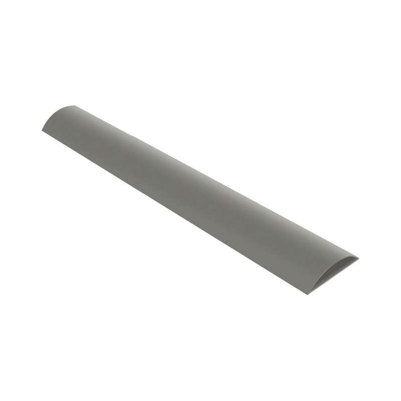 Decorduct 2M Half Moon Trunking - 50Mm X 15Mm - Available In Various Colours - Grey