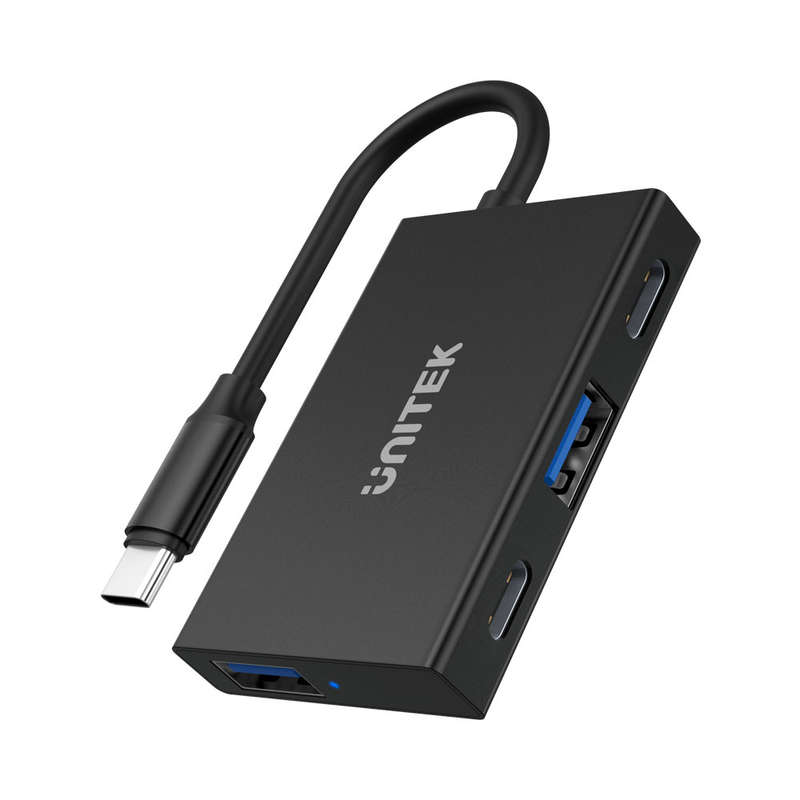 Unitek Usb3.1 Gen2 10Gbps Type-C To 2-Port Usb-A Plus 2-Port Type-C Hub (H1302A)