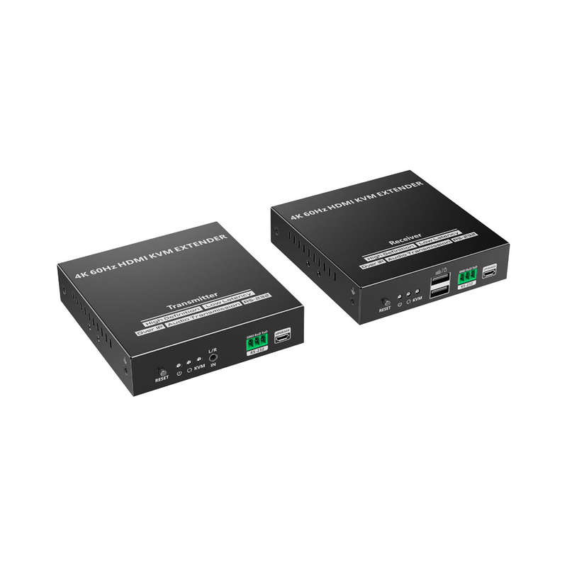 Lenkeng Lkv582Kvm 120M 4K @60Hz Hdmi Over Ip Kvm Extender
