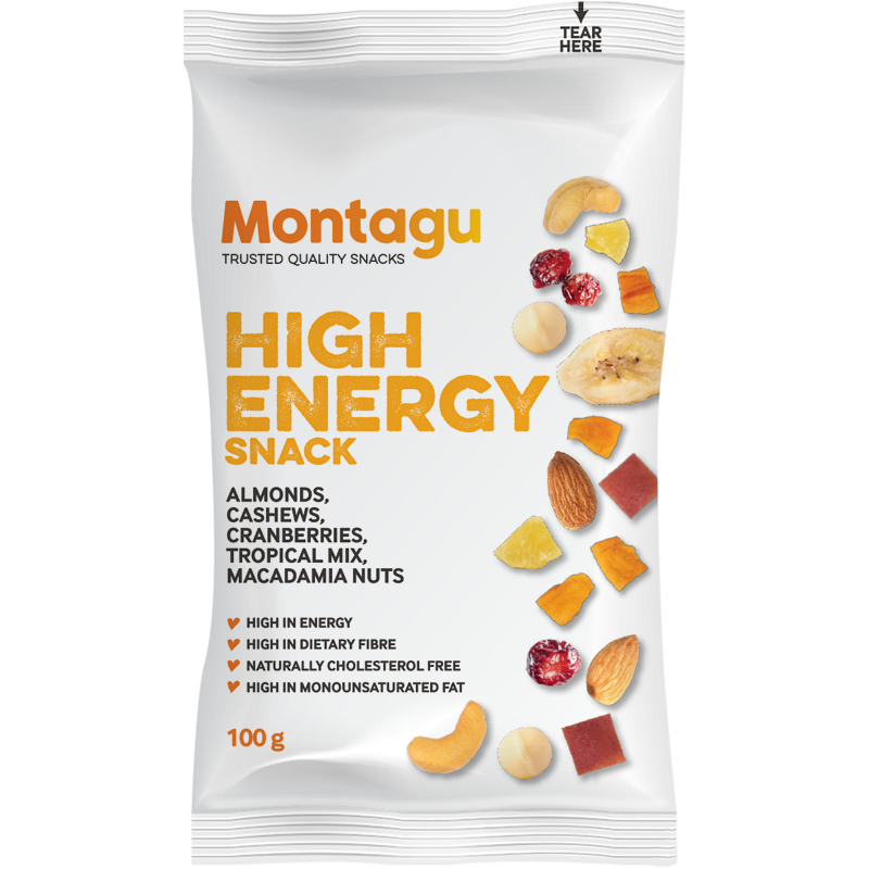 Montagu - Lifestyle High Energy Snack 10x 100g Box