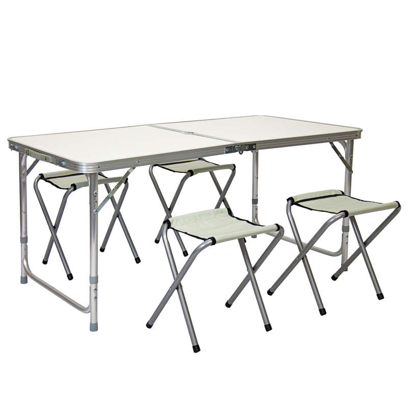 Folding Camping Table and Stools