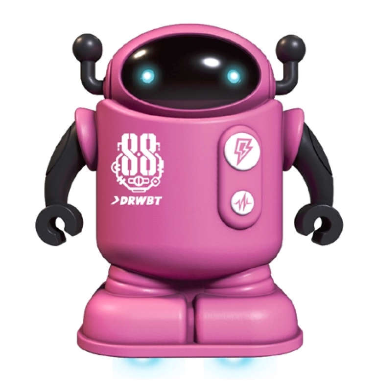 Jeronimo- Drawing Robot with ears - PURPLE