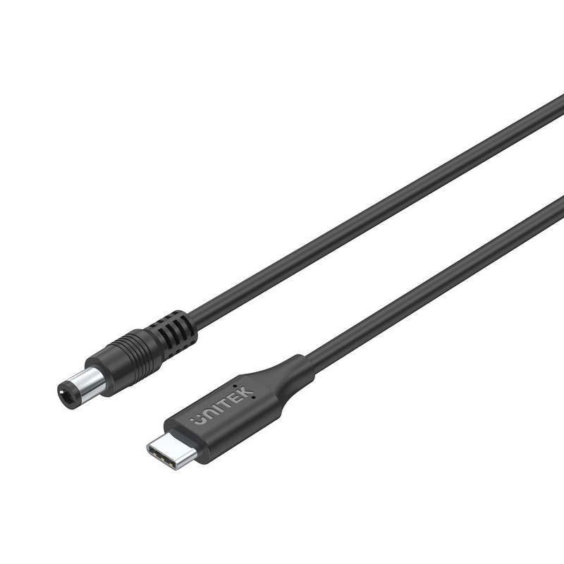 Unitek C14119Bk 1.8M 65W Usb Type-C To Dc Charging Cable - Dc Jack 5.5 × 1.7Mm