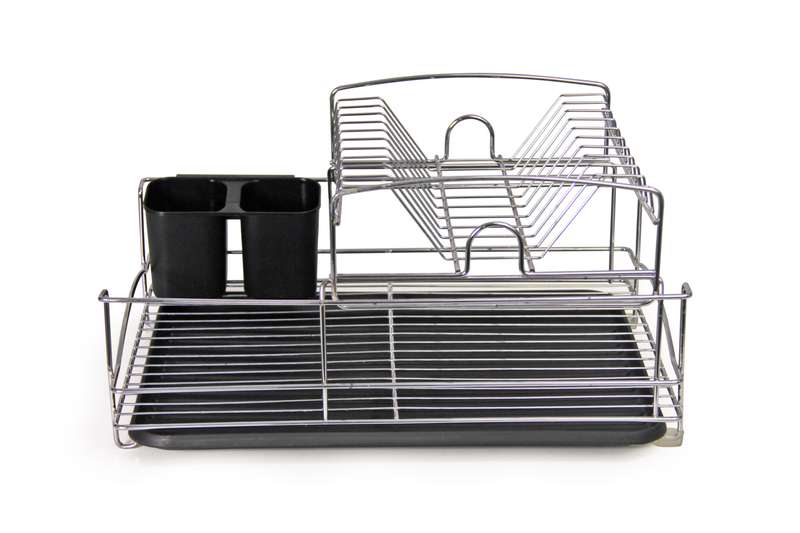 Fine Living Balcony Dish Rack - Black