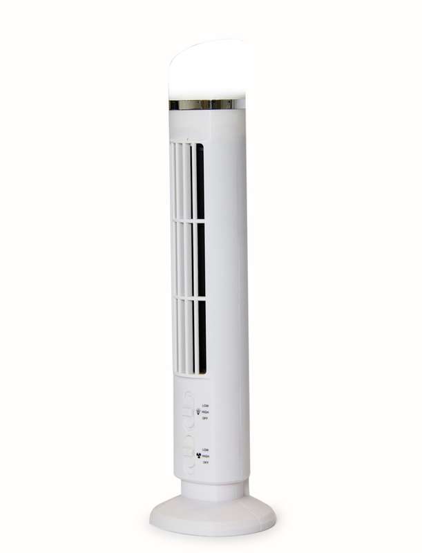 USB Tower Fan - White