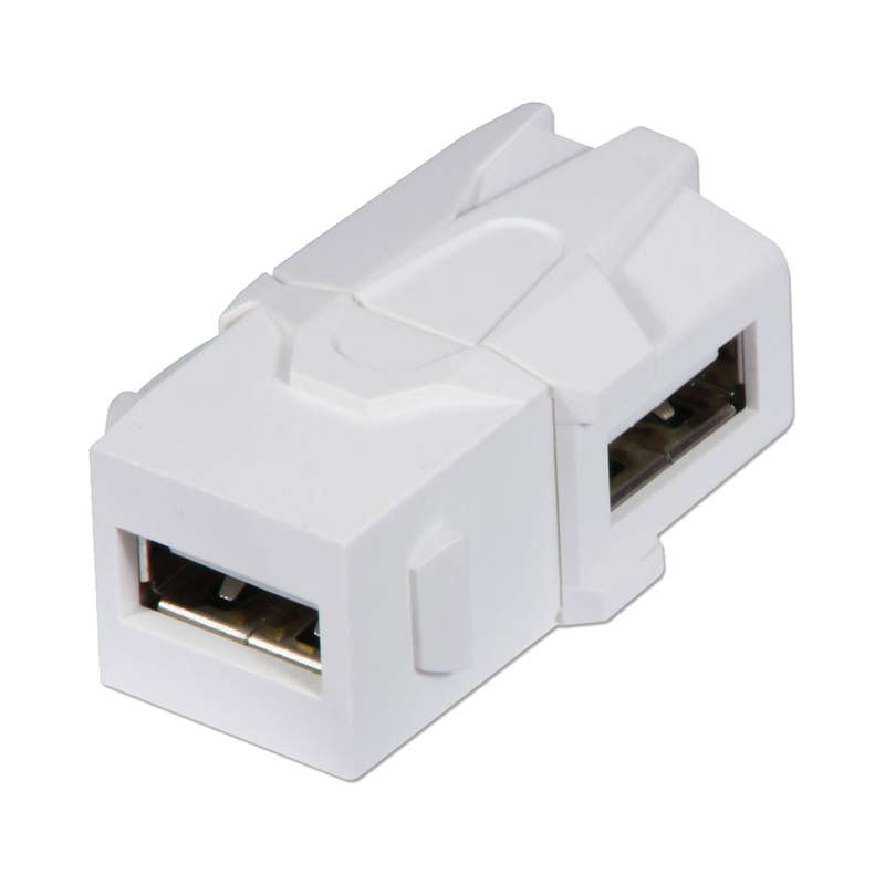 Lindy Usb To 90 Degree Usb Snap-In Keystone