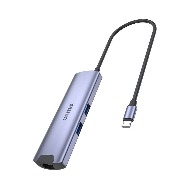 Unitek H1112F Type-C 6-In-1 Port Replicator With 100W Pd Charging