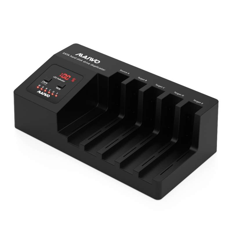 Maiwo 5-Bay SATA HDD USB 3.0 Clone STN