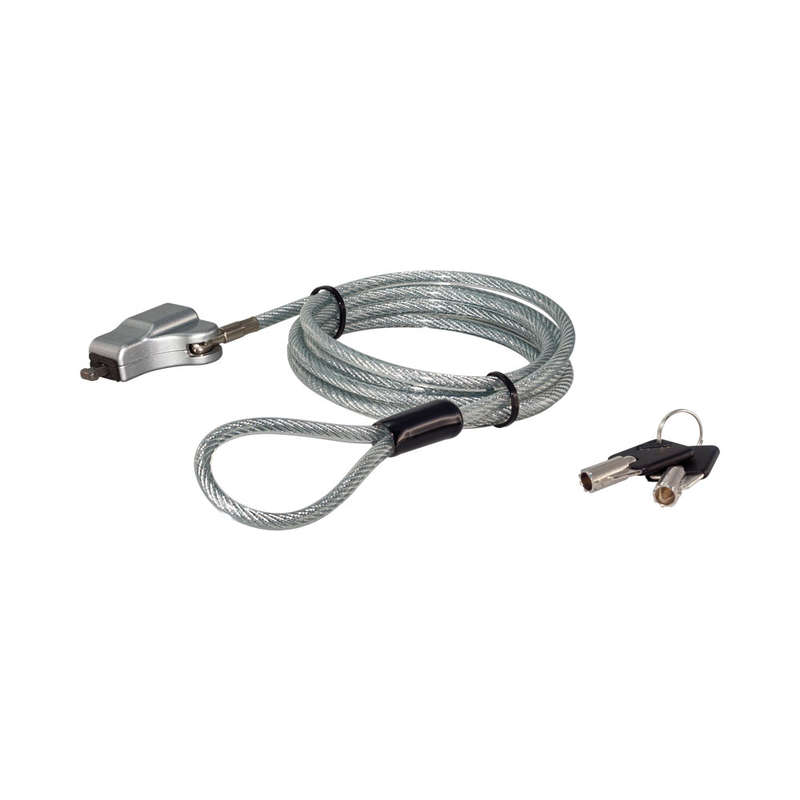 Push-In Key Type Cleat Notebook Lock