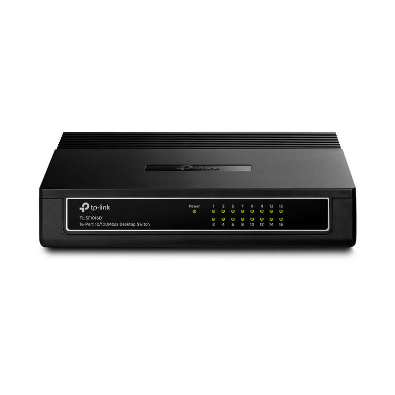 Tp-Link Tl-Sf1016D 16-Port 10 100Mbps Desktop Switch