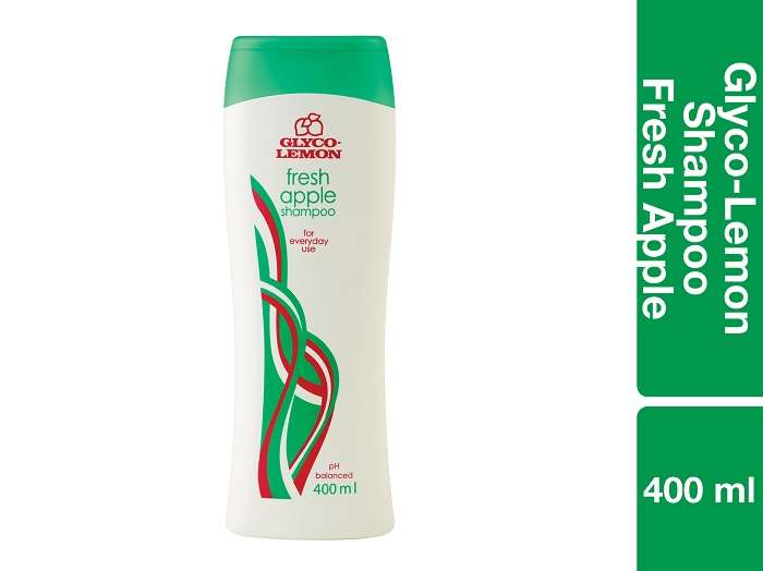 Glyco Lemon Family Shampoo Fresh Apple 400ml Pack of 6