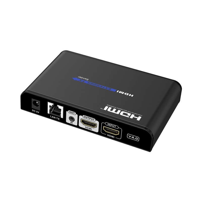Lenkeng 120M Hdmi Extender Tx Rx Kit Over Cat6 With Loop-Out