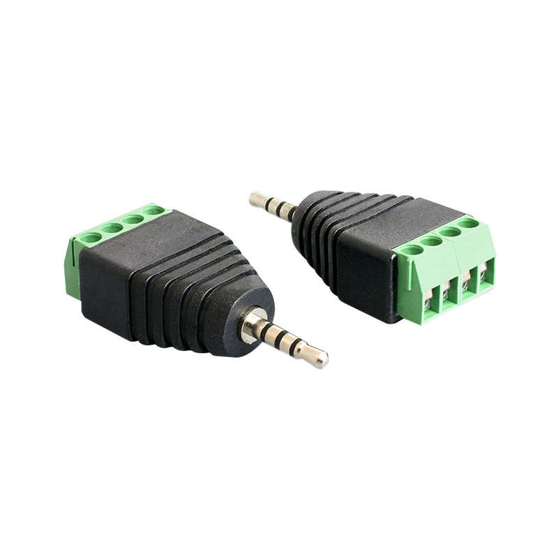 Delock 2.5Mm Stereo Adapter Terminal Block 4-Pin