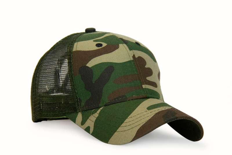Baseball Ponytail Cap - Camo