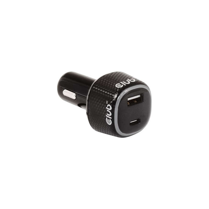 Club3D Cac-1922 63W Dc12~24V Usb Type-C A Car Charger With Qc3.0 And Pd