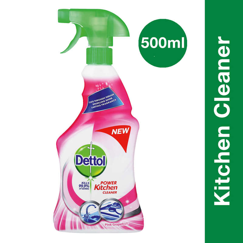 Dettol Hygiene Cleaner Kitchen Trigger Grape Fruit 500ml