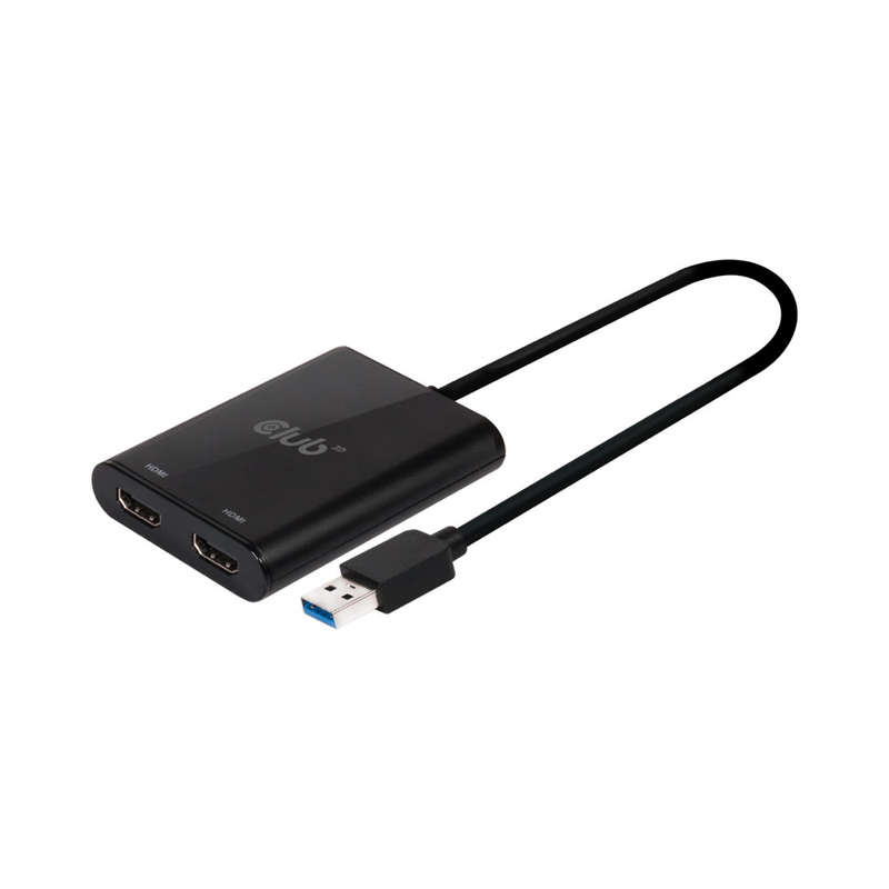 Club3D Usb3.1 To Dual Hdmi2.0 Apapter (Csv-1474)