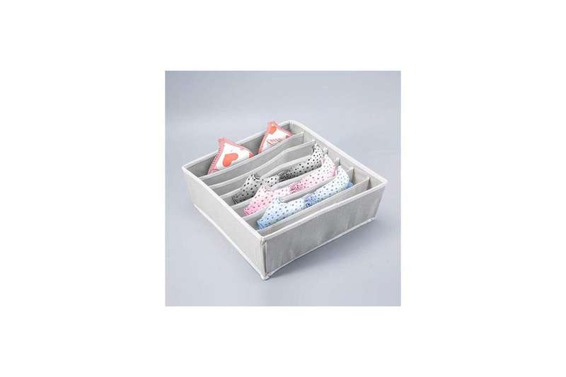 Set of 4 Collapsible organizer Grey