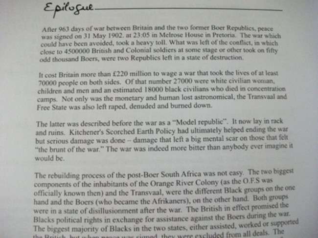963 Days at the Junction. A documented history of Springfontein [OFS] during the Anglo-Boer War 1899