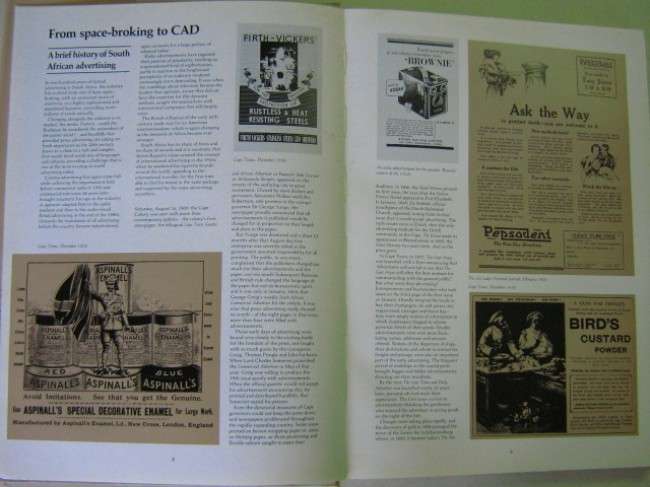 A Pictorial history of advertising in South Africa (hardcover)