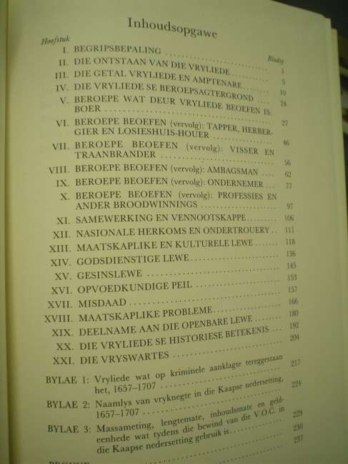 Die Vryliede en Vryswartes in die Kaapse Nedersetting, 1657-1707
