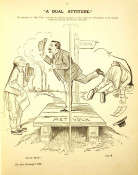 Political Cartoons (1907) - Early Johannesburg Publication