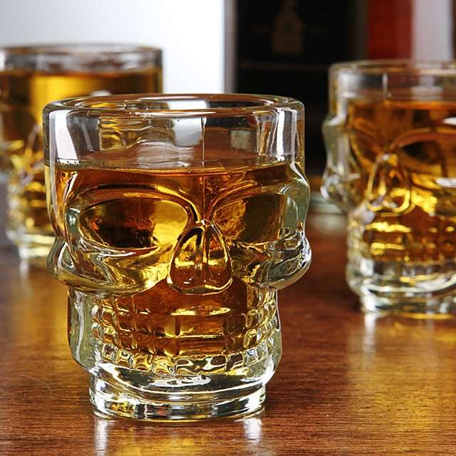 Single Skull Glass | 500ml