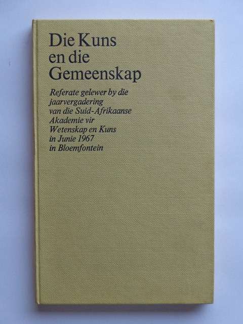 Die Kuns en die Gemeenskap - S.M. Naude (akademievoorsitter)