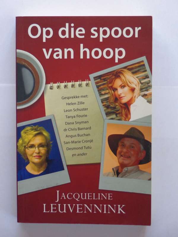 Op die Spoor van Hoop - Jacqueline Leuvennink (signed)