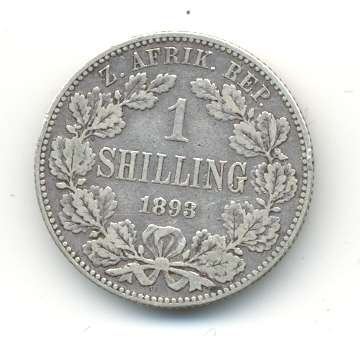 1893 *** 1S *** VF- *** Scarce scarce coin, many missing it in their collection