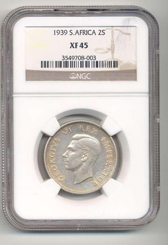 1939 *** 2S *** XF45 *** Difficult coin to find in unc
