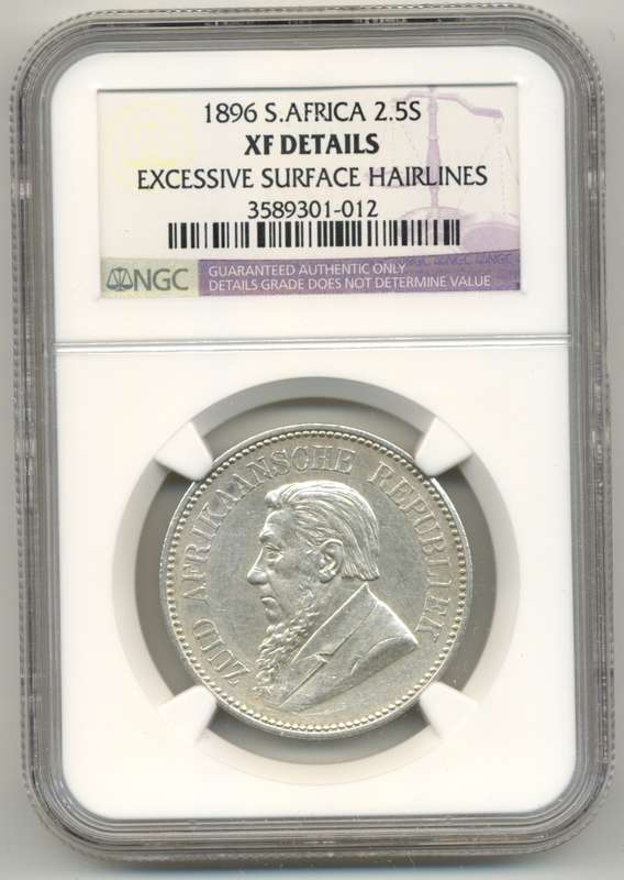 1896 *** 2.5S *** XF details *** Priced to sell