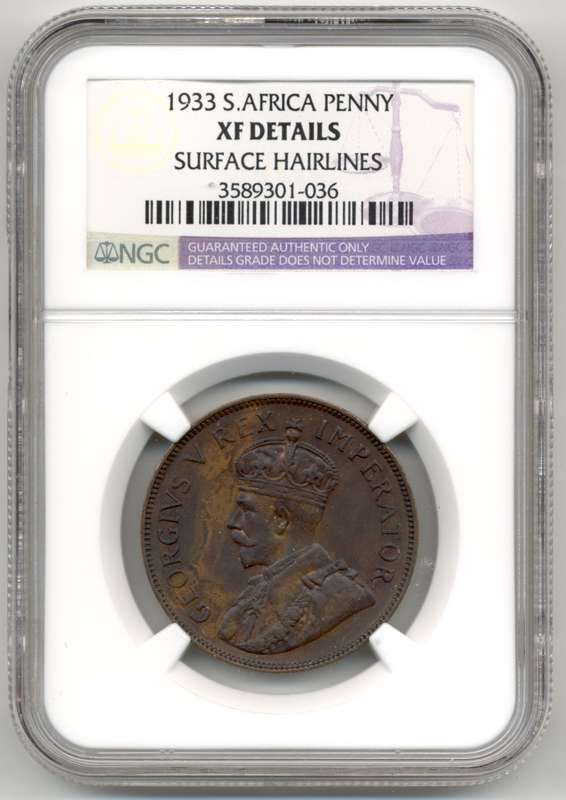 1933 *** 1P *** XF details *** Priced to sell