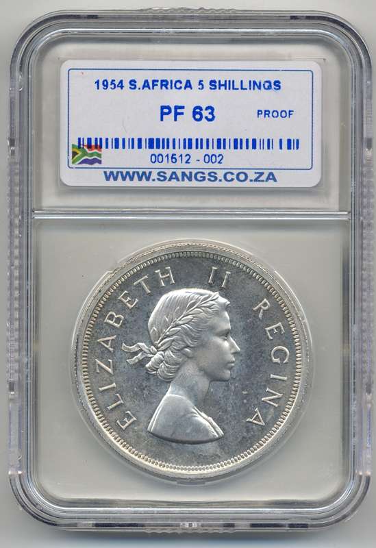 1954 *** 5S *** PF63 *** catalogue value = R1500