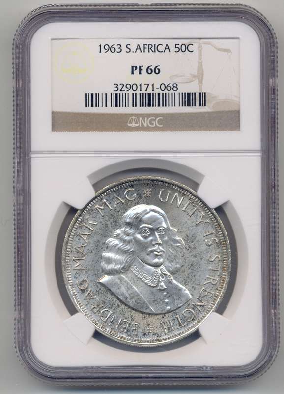 1963 *** 50C *** PF66 *** 2nd highest