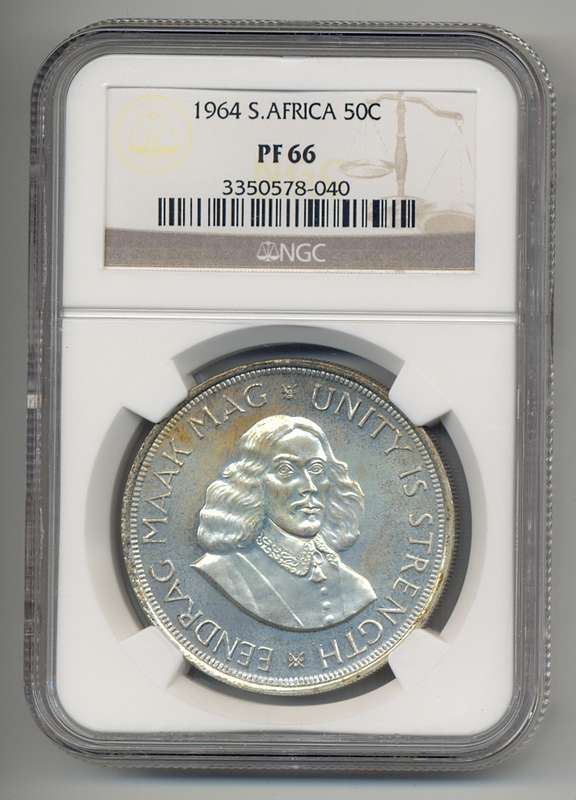 1964 *** 50C *** PF66 *** 3rd highest