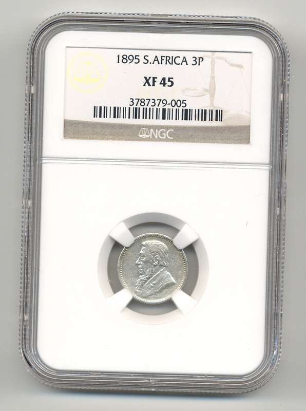 1895 *** 3P *** XF45 *** It will cost you R30500 in unc