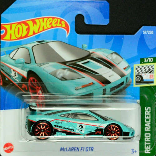Hot Wheels New - McLaren F1 GTR HCW37 Mattel